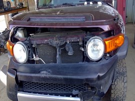 2007 TOYOTA FJ CRUISER, BURGUNDY, 4.0L, 4WD, AT.  Z25028